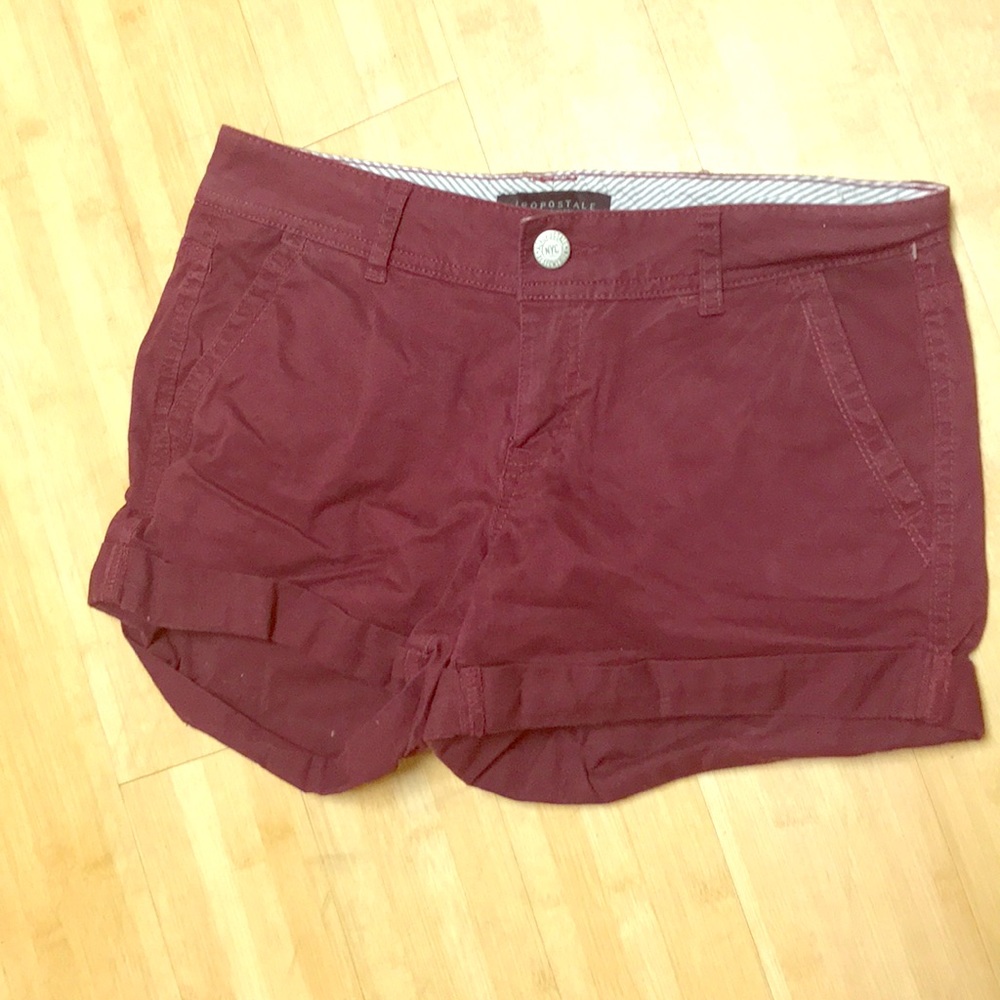 Maroon shorts